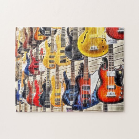 Elektrische Gitarren Jigsaw Puzzle (Horizontal)