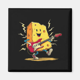 Elektrische Gitarren-Käse-Kostüm für Milch und Roc Magnet