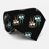 Elektrische Gitarren Krawatte (Gerollt)