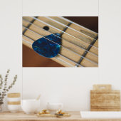 Elektrische Gitarren Poster (Küche)