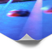 Elektrische Gitarrenbrücke Poster (Ecke)