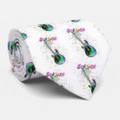 Elektrische Gitarrenklangfarben Krawatte (Gerollt)