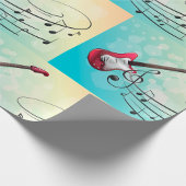 Elektrische Gitarrenmusik Geschenkpapier