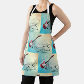 Elektrische Gitarrenmusik Schürze (InSitu)