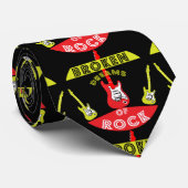 Elektrische Gitarrenrockträume | Rock | Musikbad b Krawatte (Gerollt)