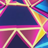 Elektrische Glow Disco Sternexplosion Peel and Sti Tapete (Naht)