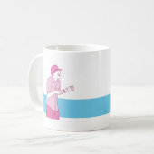 Elektrische Heartbreaker See-Szenen-Tasse Kaffeetasse (Vorderseite Links)