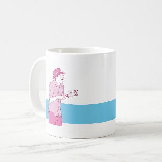 Elektrische Heartbreaker See-Szenen-Tasse Kaffeetasse (Vorderseite Links)