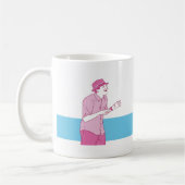 Elektrische Heartbreaker See-Szenen-Tasse Kaffeetasse (Links)