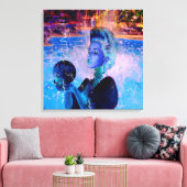 Elektrische Hexe Leinwanddruck (Insitu (Wohnzimmer))