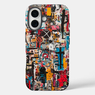 Elektrische Hieroglyphen Grafitti Art Phone Case