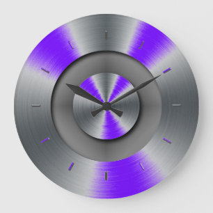 Elektrische Indizierung markierte Farbkomplementie Große Wanduhr