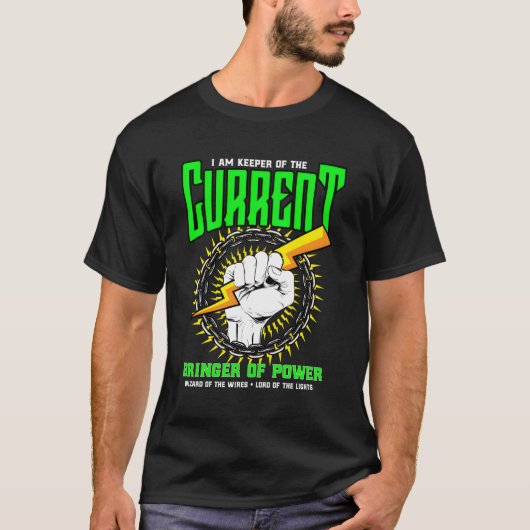 elektrische Ingenieurleitung T-Shirt (Vorderseite)