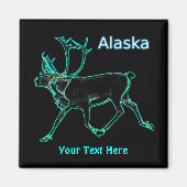 Elektrische Karibik - Alaska Magnet (Vorne)