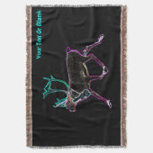 Elektrische Karibik Decke (Vorderseite Vertikal)