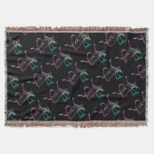 Elektrische Karibik Decke (Vorderseite)