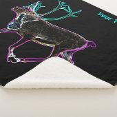 Elektrische Karibik (Rentier) Sherpadecke (3/4)