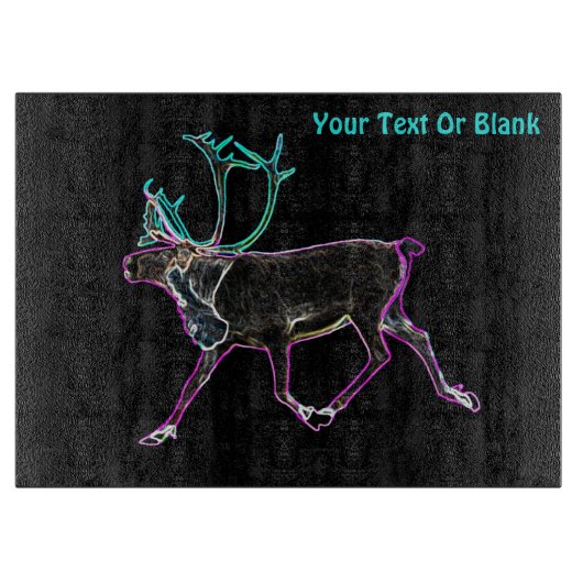 Elektrische Karibik Schneidebrett (Vorderseite)