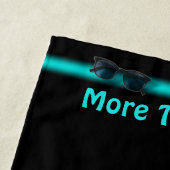 Elektrische Karibik Strandtuch (Beispiel)