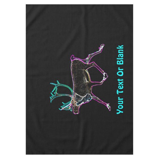 Elektrische Karibik Tischdecke (Vorderseite)