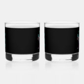 Elektrische Karibik Whiskyglas (Rechts)