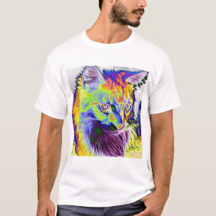 Elektrische Katze T-Shirt