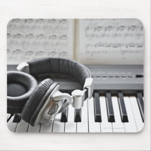 Elektrische Klavier-Tastatur Mousepad