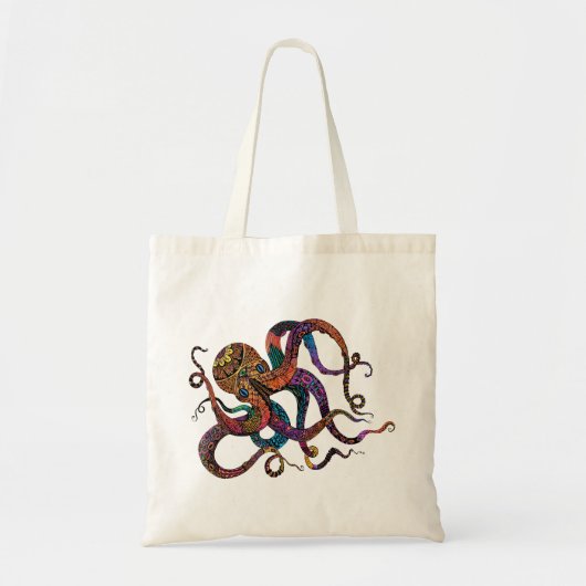 Elektrische Kraken-Taschen-Tasche Tragetasche (Vorne)