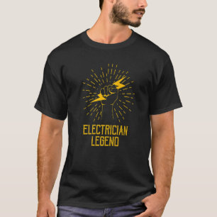 Elektrische Legende Handwerker Spannungsschaltunge T-Shirt