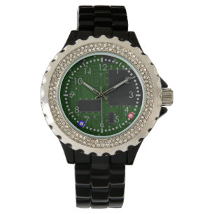 Elektrische Leiterplatte Armbanduhr