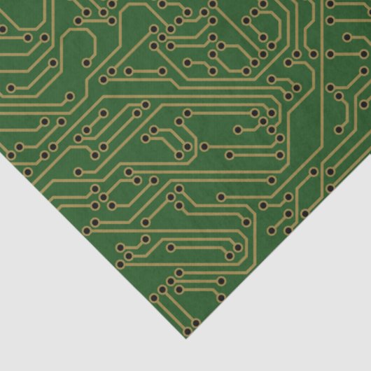 Elektrische Leiterplatte Seidenpapier (Ausschnitt)