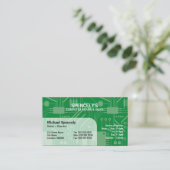 Elektrische Leiterplatte Visitenkarte (Stehend Vorderseite)