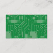Elektrische Leiterplatte Visitenkarte (Rückseite)