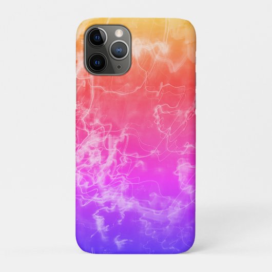 Elektrische Lichtlinien Gradient abstrakt. Case-Mate iPhone Hülle (Rückseite)