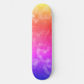 Elektrische Lichtlinien Gradient abstrakt. Skateboard (Vorderseite)
