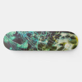 Elektrische Lichtlinien Gradient abstrakt. Skateboard (Horizontal)