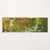Elektrische Lichtlinien Gradient abstrakt. Yogamatte (Rückseite (Horizontal))