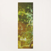 Elektrische Lichtlinien Gradient abstrakt. Yogamatte (Rückseite)
