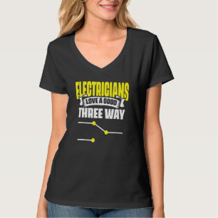 Elektrische Liebe Gute Drei-Wege-Sparkokeime T-Shirt