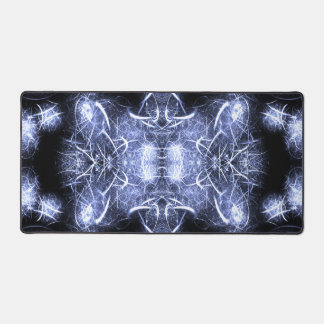 Elektrische Lightning-Mandala-Fraktal-Kunst Schreibtischunterlage