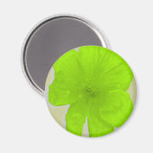 Elektrische Limon-/PopArt-Blume Magnet (Vorderseite/Rückseite)