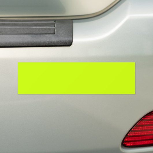 Elektrische Limone Solid-Farbe Autoaufkleber (Auf Auto)