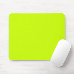 Elektrische Limone Solid-Farbe Mousepad
