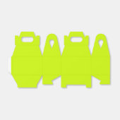 Elektrische Limone Solid-Schlichte Farbe Geschenkschachtel (Ungefaltet)