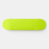 Elektrische Limone Solid-Schlichte Farbe Skateboard (Horizontal)