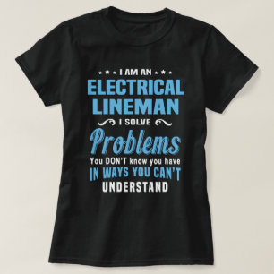 Elektrische Lineman T-Shirt