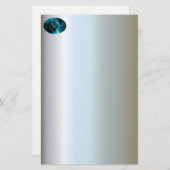 Elektrische Magische Frauenfantasie Briefpapier (Vorne/Hinten)