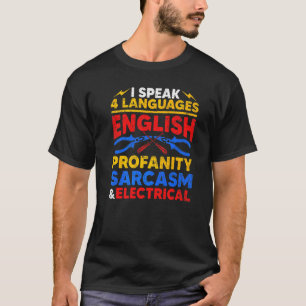 Elektrische Männer Frauen Elektroingenieur Spaß 2 T-Shirt