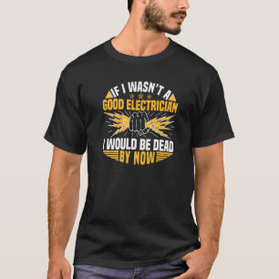 Elektrische Männer Frauen lizensierte Elektriker L T-Shirt