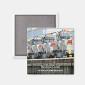 Elektrische "Maultiere", Pedro Miguel Locks, Panam Magnet (Vorderseite/Rückseite)